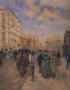 Fifth Avenue at Madison Square Theodore Robinson